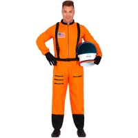 Orangefarbenes Nasa Astronautenkostüm für Männer