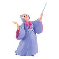 Cinderella Fairy Godmother Tortenaufleger 8,5 cm - 1 St.