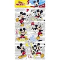 Mickey Mouse Glitzersticker - 1 Blatt