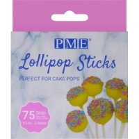 Cake-Pops-Stäbchen 9,5 cm - PME - 75 Stück.