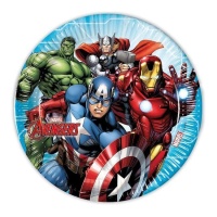 Avengers Teller 23 cm - 8 Stück