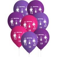 Monster High Latex Luftballons - 8 Stk.