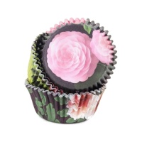 Floral 1 Cupcake-Kapseln - PME - 60 Einheiten