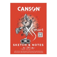 A4 90 g/m² XSmart Skizzen- und Notizblock - Canson - 50 Seiten