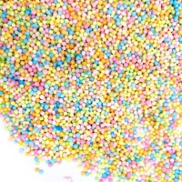 90g Mini-Pastell-Perlenstreusel in verschiedenen Farben - Happy Sprinkles