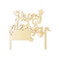 Happy New Year Cake Topper mit Licht