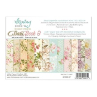 Scrapbooking Papiersatz Vintage Floral Buch 9 - Mintay Papers - 24 Blätter