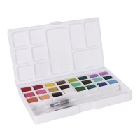 Aquarelle Journal Set Pastell - Artis Decor - 24 Farben