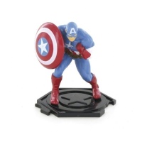 Captain America Tortenaufsatz 8,5 cm - 1 Stück