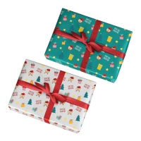 Tió de Nadal Geschenkpapier 2,00 x 0,70 m - 1 Stück