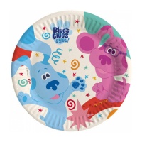 Blue's Clues 18 cm Teller aus kompostierbarem Karton - 8 Stück