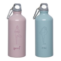 600 ml sortierte Yoga-Flasche - 1 Stk.