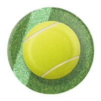 Tennis- und Padel-Platten 23 cm - 8 Stück