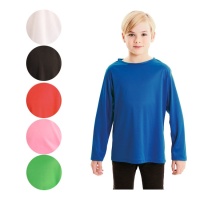 Buntes langärmeliges Kinder-T-Shirt