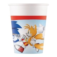 Sonic The Hedgehog Gläser 200 ml - 8 Stk.