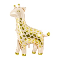 Giraffe Silhouette Luftballon 0,80 x 1,02 m - PartyDeco