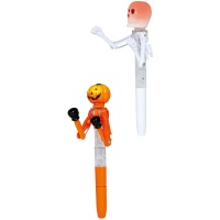 Halloween Boxerfigur Stift mit Licht 18 cm - 1 Stück