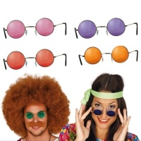 Hippie-Brille in verschiedenen Farben