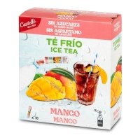 Kalter Tee Zero & Instant Natural Mango - 12 Portionsbeutel