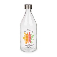 1 L Juice Fruits Flasche mit Stahlstopfen