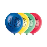 Harry Potter bunte Luftballons 30,4cm - 8 Stück