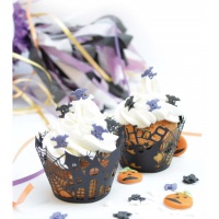 Halloween-Cupcake-Verpackungen - scrapcooking -12 Stück