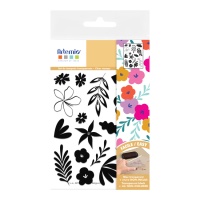 Acrylstempel für Blumen und Blätter - Artemio