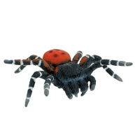 Schwarze und rote Spinne Tortenaufleger 5,5 cm - 1 Stück