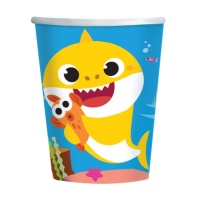 Baby Hai Becher 250 ml - 8 Stück.