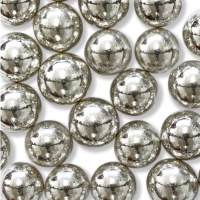 Silberne Perlenstreusel 8 mm 25 gr - PME