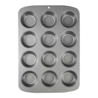 Aluminium-Cupcake-Form 45 x 26,5 cm - PME - 12 Vertiefungen