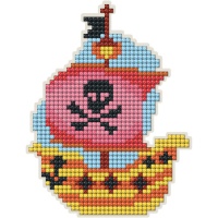 Diamant Malerei Piratenschiff Magnet - Sammlung D Kunst