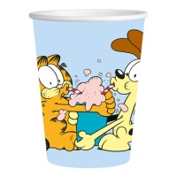 Garfield Becher 250 ml - 8 Stück.