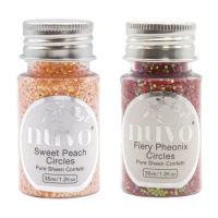 Pfirsich Konfetti Glitter 35 ml - Nuvo - 1 St.