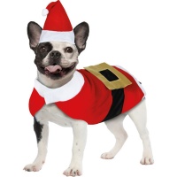 Weihnachtsmann Kostüm für Hund