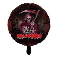 Happy Halloween Sensenmann Ballon 45 cm - Party Liebe