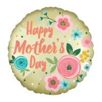 Happy Mother's Day Runder Satinballon 45 cm - Anagramm