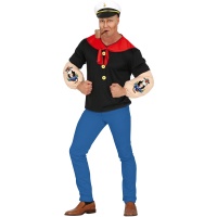 Popeye Kostüm für Männer