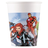 Avengers in Action 200ml Trinkgläser - 8 Stück