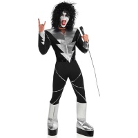 Kiss Rocker Kostüm für Männer