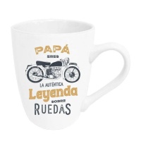 Papa Legende auf Rädern 350 ml Becher