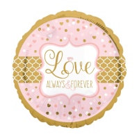 Love Always Forever Rundballon XL 71 cm - Anagramm