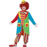 Florales lustiges Clownskostüm für Kinder