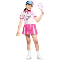 Hello Kitty Tennis-Katzenkostüm für Mädchen