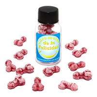 Glücksbonbon in Penisform - 25 Gramm