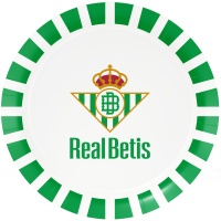 23 cm Real Betis Balompié Teller - 8 Stück