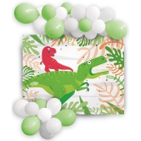 Prähistorische Dinosaurier Ballon und Poster Kit - 31 Teile