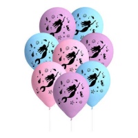 Meerjungfrau Latex-Ballons 27cm - 8 Stk.