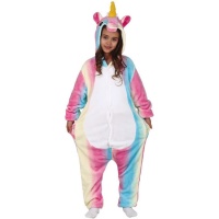 Kinder Regenbogen Einhorn Kostüm